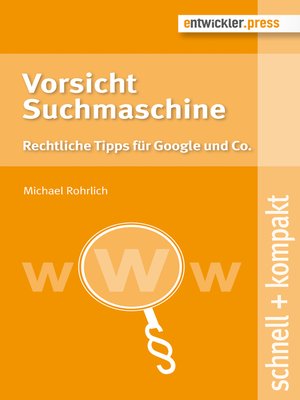 cover image of Vorsicht Suchmaschine